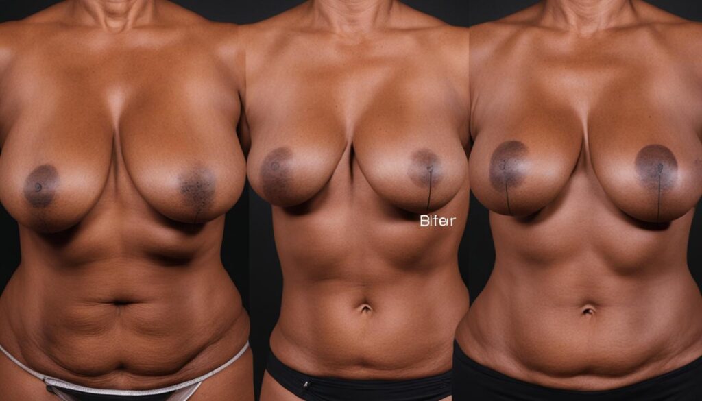 breast lift technique
