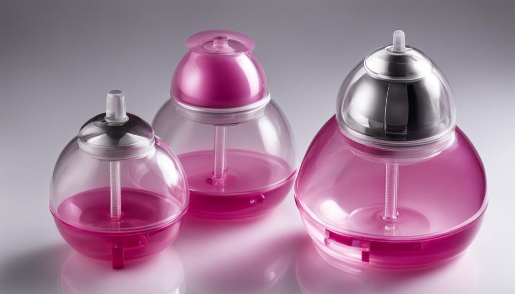 suction devices for breast enlargement